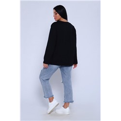 Лонгслив 70081 (Черный)