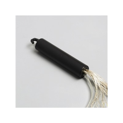 Гирлянда «Конский хвост» 20 нитей по 2 м, IP20, серебристая нить, 400 LED, свечение мульти, 12 В