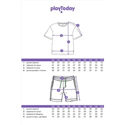 Комплект (Футболка+Шорты) PLAYTODAY, 1130950