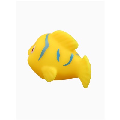 Новогодний набор резиновых игрушек для ванны, 6 шт., с пищалкой, Крошка Я