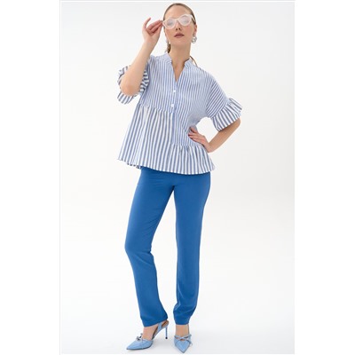 Блузка Памела (голубой)