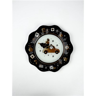 Тарелка плоская новогодняя «Чудесное время. Новый год», d=23 см