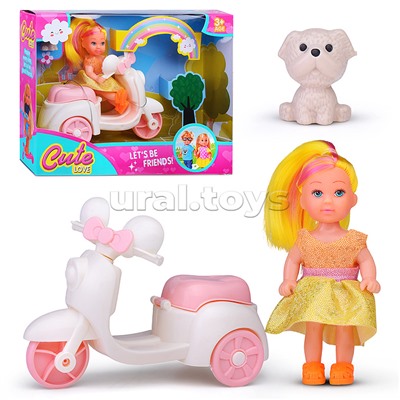 Кукла "Lets be friends!" с аксессуарами, в коробке