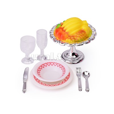 Набор мебели для кукол "Ванная комната" в коробке