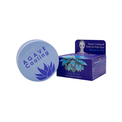 Petitfee Гидрогелевые патчи с экстрактом агавы Agave Cooling Hydrogel Eye Patch