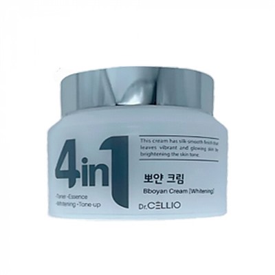 DR.Cellio Отбеливающий крем с ниацинамидом 4 In 1 Bboyan Cream Whitening
