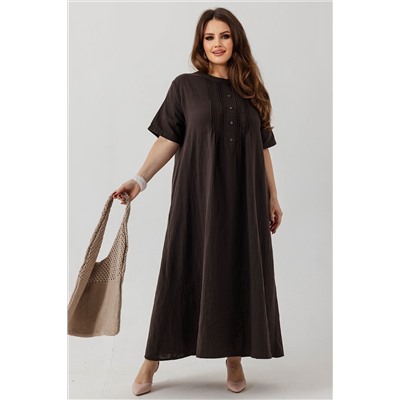 Платье  26002/02/Коричневый