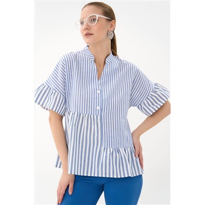 Блузка Памела (голубой)