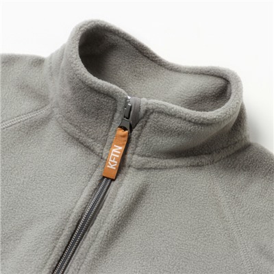 Детская кофта на молнии KAFTAN, серая, размер 30 (98-104 см)
