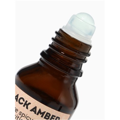 Парфюмерное масло женское VEGAN.Love.Studio Black Amber, 15 мл