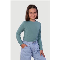 Лойс - лонгслив мята