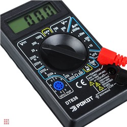 Мультиметр цифровой РОКОТ, DT- 838