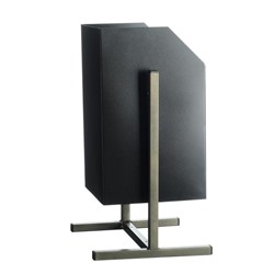 Урна уличная «Квадрат», 22 л, бак 0.5 мм, 50×31×31 см, чёрная