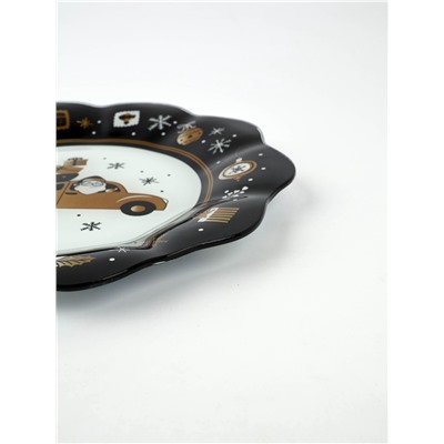 Тарелка плоская новогодняя «Чудесное время. Новый год», d=23 см