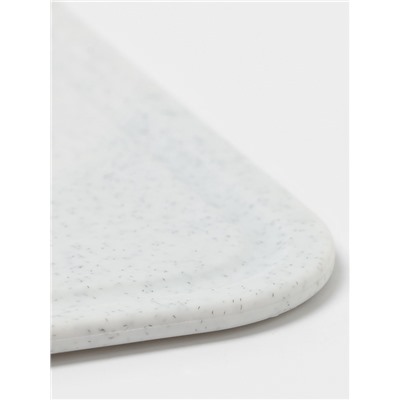 Доска разделочная, 21×33 см, пластик, цвет мрамора