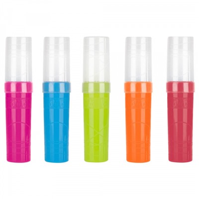 Пенал-тубус пластиковый 195х45 ассорти ПН38 Стамм