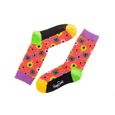 Носки женские с высокой резинкой, хлопок-полиамид-эластан, цвет розовый