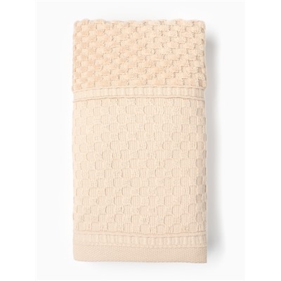 Полотенце махровое LoveLife «Ордос» 70×130 см, бежевое, 100% хлопок, 430 г/м²