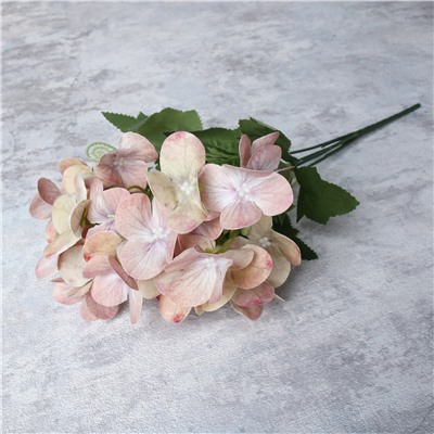 Цветок искусственный Гортензия 34 см / CG-34 /уп 120/600/