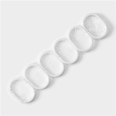 Штора для ванной Доляна «Слон», 180×180 см, белая