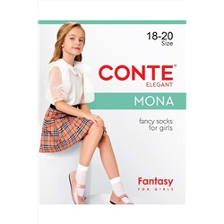 CONTE Тонкие носки в горошек на сетке MONA CONTE ELEGANT, 1234338