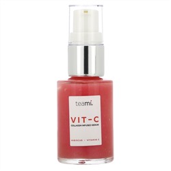 Teami, Vit-C, Collagen Infused Serum, Hibiscus - Vitamin C, 1 oz