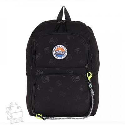 Рюкзак женский текстильный 494PW black Sikale