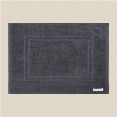 Коврик махровый SL HOME: Basic «Гри Сандре», 50×70 см, хлопок 100%