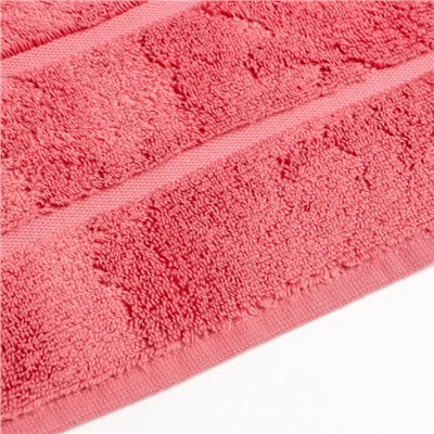 Полотенце махровое Love Life «Ария» 70×140 см, пыльная роза, 100% хл, микро-коттон, 450 г/м²