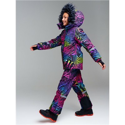 Комплект текстильный с полиуретановым покрытием для девочек: куртка, брюки