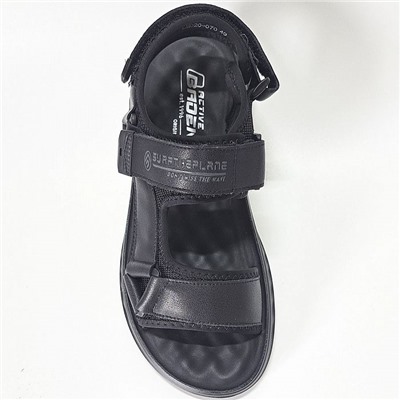 LM020-070 черн Сандалии мужские (39-44)/10