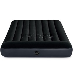 Матрас надувной Pillow Rest Classic Fiber-Tech, 137 х 191 х 25 см, 64142 INTEX