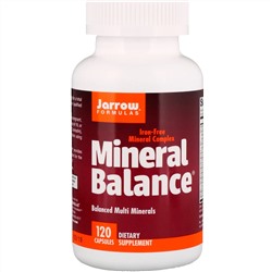 Jarrow Formulas, Mineral Balance, комплекс микроэлементов, 120 капсул