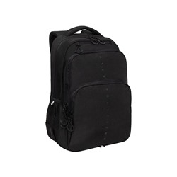 Рюкзак молодежный, 45×32×23 см, Grizzly 530, эргономичная спинка, отделение для ноутбука, чёрный, RU-530-1_1