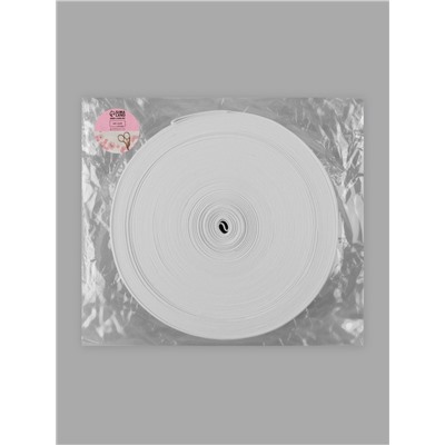 Резинка вязаная, 50 мм, 40±2 м, белая