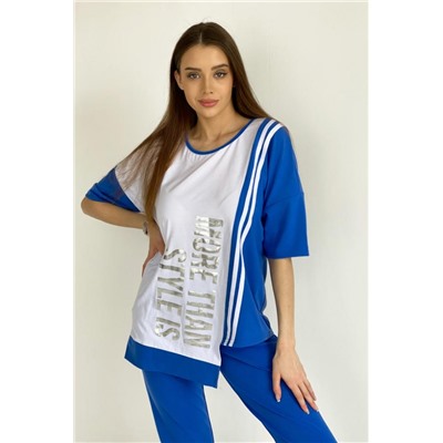 Футболка 8086 (Синий)