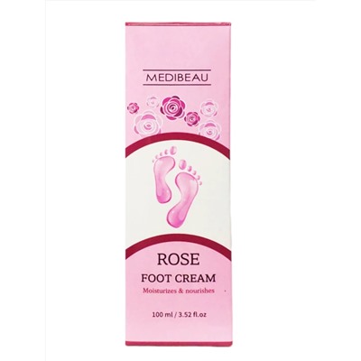 MEDIBEAU Крем для ног с экстрактом розы / Rose Foot Cream, 100 мл 25391