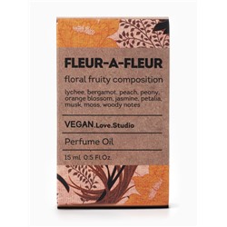 Парфюмерное масло женское VEGAN.Love.Studio Fleur-a-Fleur, 15 мл (по мотивам Fleur Narcotique (Ex Nihilo)