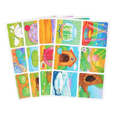 Пластиковое лото для малышей (нов) 3+ Кто где живёт? Подбираем домик. Куликова Е.Н., Сухарева О.В.