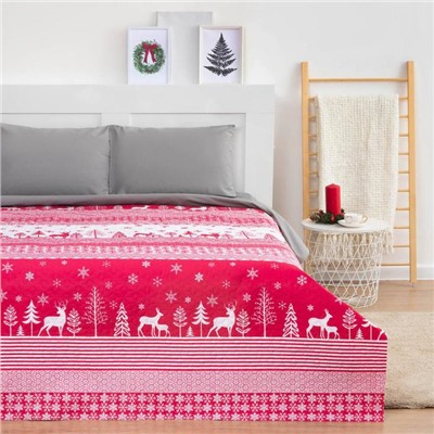 Покрывало LoveLife евро макси «Reindeer» 240×210 ±5 см