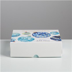 Упаковка для кондитерских изделий «Новогодние шары», 20×17×6 см