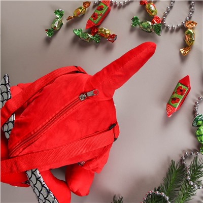 Рюкзак Дракон 35 см / A11-23021 /уп 6/30/240/ (Оранжевый)