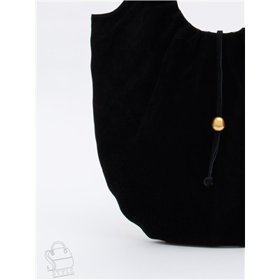 Сумка женская кожаная 1018-1MF black Polina&Eiterou  в Новосибирске