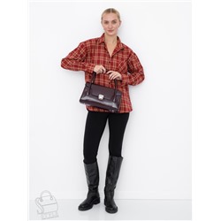 Сумка женская кожаная 0030VG wine purple Vitelli Grassi