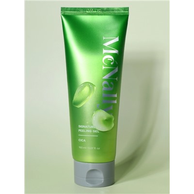 MCNALLY - ГЕЛЬ-СКАТКА ДЛЯ ЛИЦА С ЭКСТРАКТОМ ЦЕНТЕЛЛЫ SIGNATURE PEELING GEL CICA, 150 МЛ