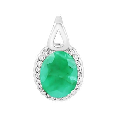 Подвеска, изумруд берилл, SL-RIC49