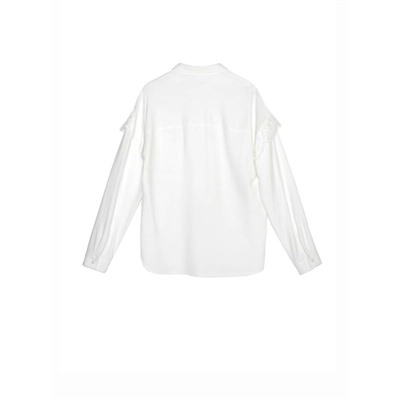 Блузы CONTE LBL 1036 Однотонная рубашка из вискозы