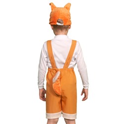 Карнавальный костюм «Бельчонок» ткань-плюш, 3-6 лет, рост 98-116 см