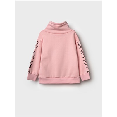 Толстовка с начесом для девочки