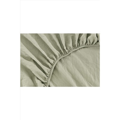 Простыня на резинке, с высотой борта 25 см "boiled cotton" - Вареный (стираный) хлопок» НАТАЛИ, 1048932